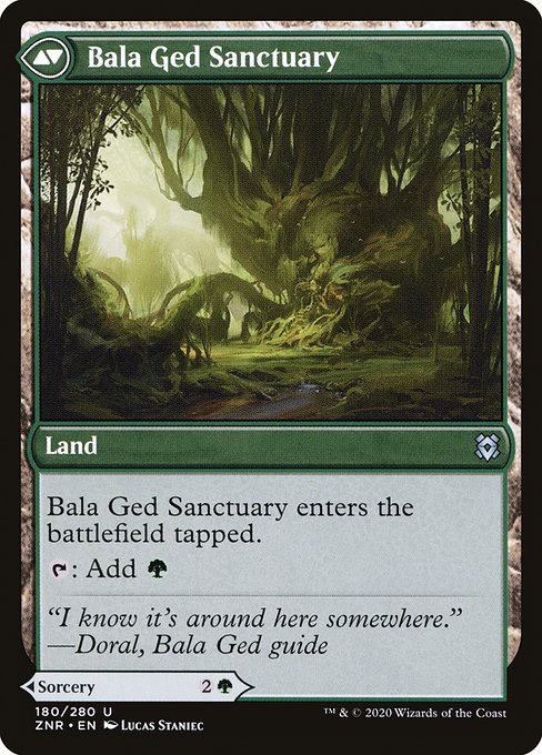 Bala Ged Recovery // Bala Ged Sanctuary (reverso)